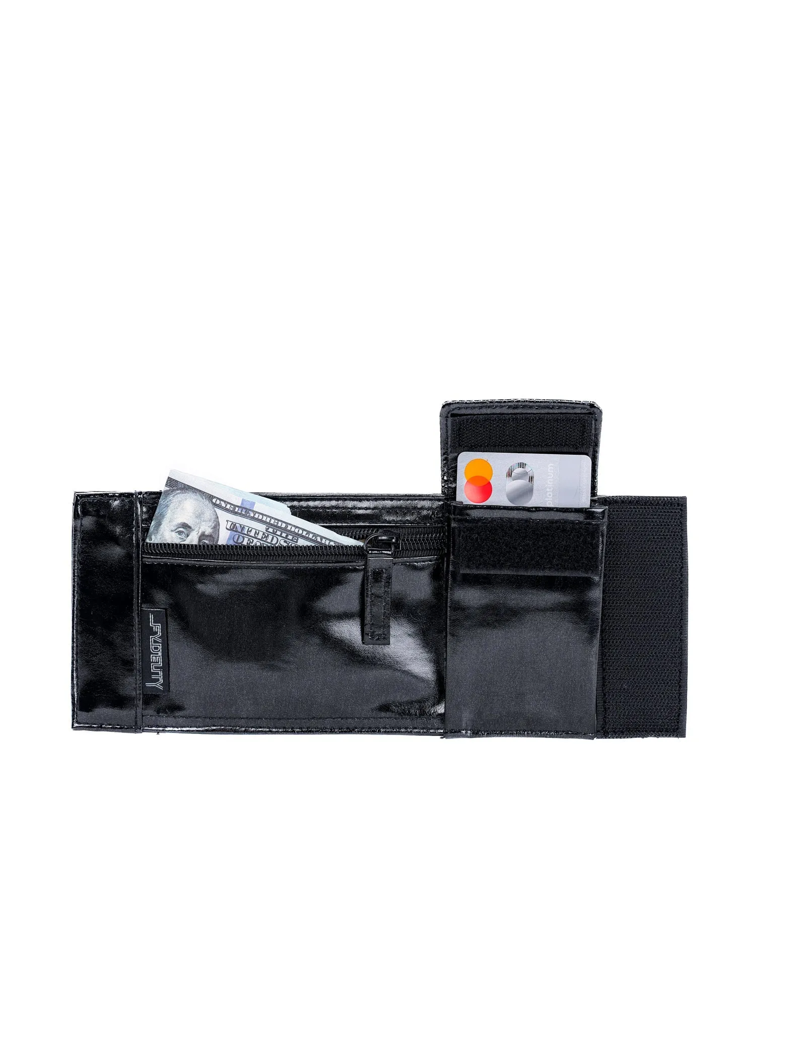 Stash Wrap | Wrist Wallet | Black